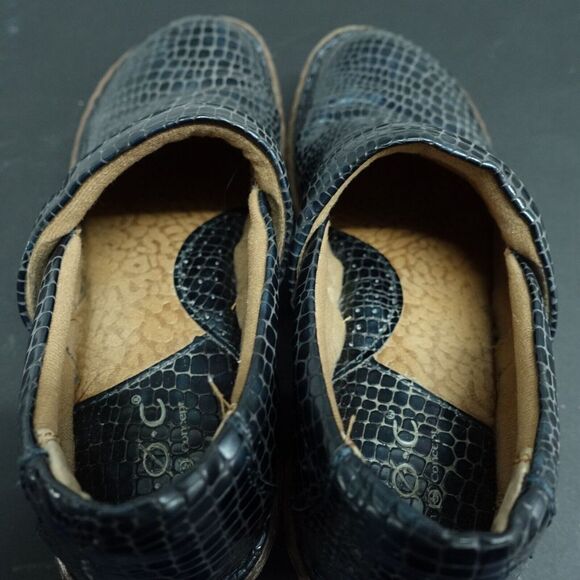 B.O.C. Born Concept C45773 Comfort Shoes Women Size US 7 M Black Leather Slip On - Picture 7 of 12
